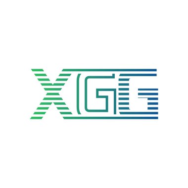 Modern XGG Logo Tasarımı. XGG Minimalist, Profesyonel ve Çok Yönlü İşletme Kimliği Simgesi