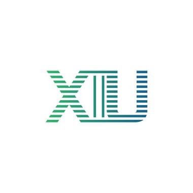 Modern XIU Logo Tasarımı. XIU Minimalist, Profesyonel ve Çok Yönlü İşletme Kimliği Simgesi