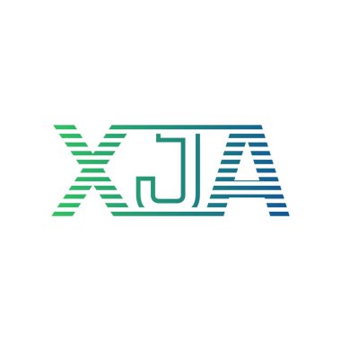 Modern XJA Logo Tasarımı. XJA Minimalist, Profesyonel ve Çok Yönlü İşletme Kimliği Simgesi