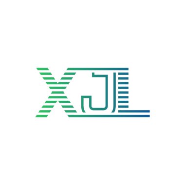 Modern XJL Logo Tasarımı. XJL Minimalist, Profesyonel ve Çok Yönlü İşletme Kimliği Simgesi