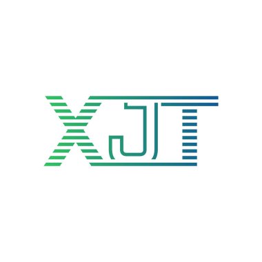 Modern XJT Logo Tasarımı. XJT Minimalist, Profesyonel ve Çok Yönlü İşletme Kimliği Simgesi