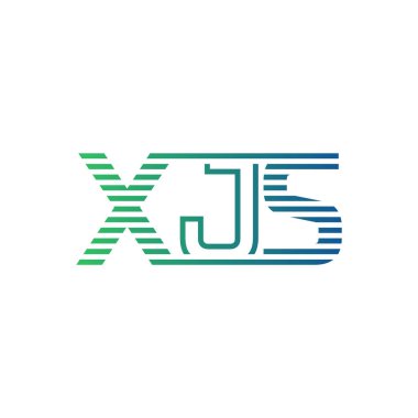 Modern XJS Logo Tasarımı. XJS Minimalist, Profesyonel ve Çok Yönlü İşletme Kimliği Simgesi