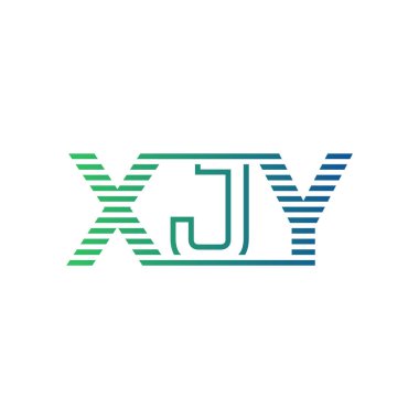 Modern XJY Logo Tasarımı. XJY Minimalist, Profesyonel ve Çok Yönlü İşletme Kimliği Simgesi