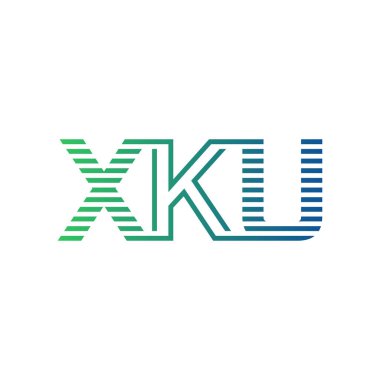 Modern XKU Logo Tasarımı. XKU Minimalist, Profesyonel ve Çok Yönlü İşletme Kimliği Simgesi