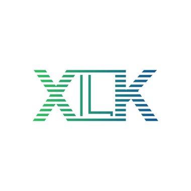 Modern XLK Logo Tasarımı. XLK Minimalist, Profesyonel ve Çok Yönlü İşletme Kimliği Simgesi