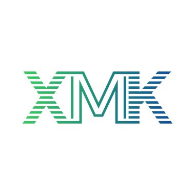 Modern XMK Logo Tasarımı. XMK Minimalist, Profesyonel ve Çok Yönlü İşletme Kimliği Simgesi