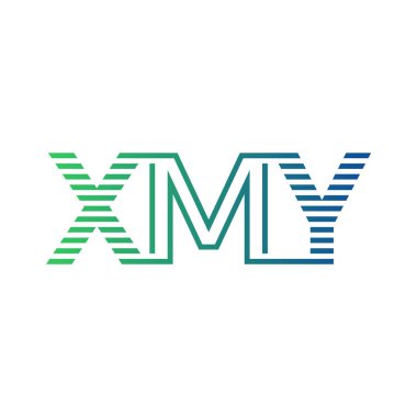 Modern XMY Logo Tasarımı. XMY Minimalist, Profesyonel ve Çok Yönlü İşletme Kimliği Simgesi