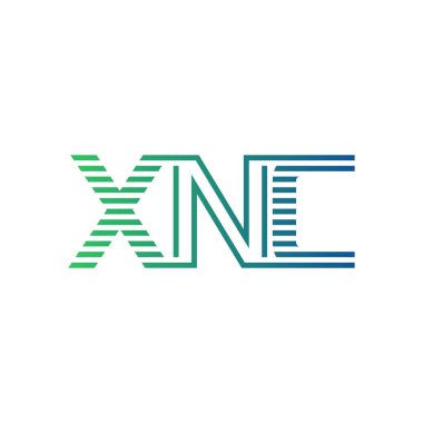 Modern XNC Logo Tasarımı. XNC Minimalist, Profesyonel ve Çok Yönlü İşletme Kimliği Simgesi