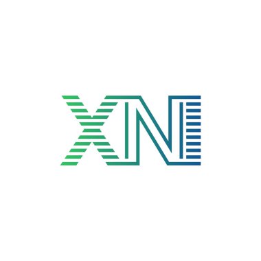 Modern XNI Logo Tasarımı. XNI Minimalist, Profesyonel ve Çok Yönlü İşletme Kimliği Simgesi