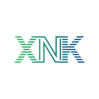 Modern XNK Logo Tasarımı. XNK Minimalist, Profesyonel ve Çok Yönlü İşletme Kimliği Simgesi