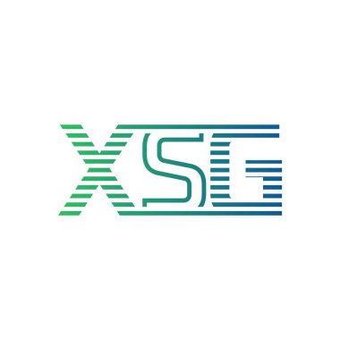 Modern XSG Logo Tasarımı. XSG Minimalist, Profesyonel ve Çok Yönlü İşletme Kimliği Simgesi