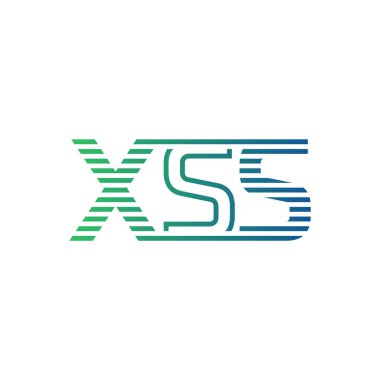 Modern XSS Logo Tasarımı. XSS Minimalist, Profesyonel ve Çok Yönlü İşletme Kimliği Simgesi