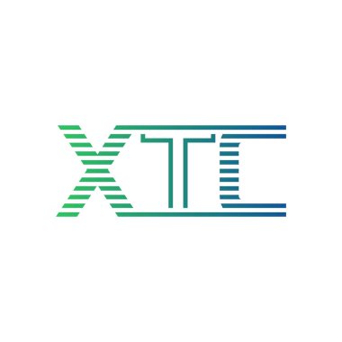 Modern XTC Logo Tasarımı. Harf XTC İş Kimliği Minimalist, Profesyonel ve Çok Yönlü Markalaştırma Simgesi