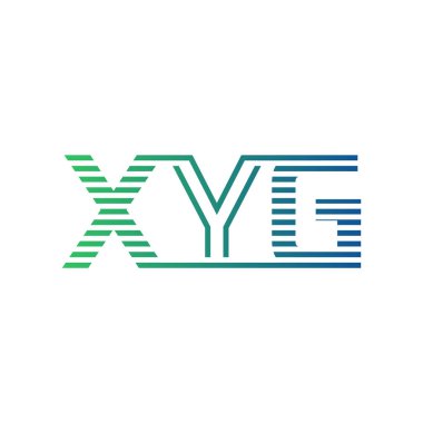 Modern XYG Logo Tasarımı. XYG Minimalist, Profesyonel ve Çok Yönlü İşletme Kimliği Simgesi