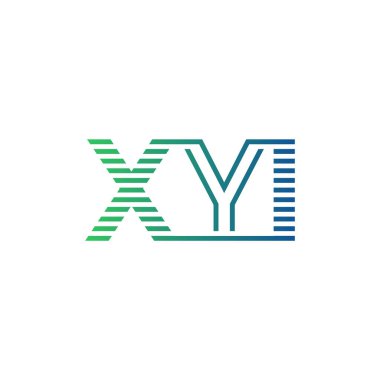 Modern XYI Logo Tasarımı. XYI Minimalist, Profesyonel ve Çok Yönlü İşletme Kimliği Simgesi