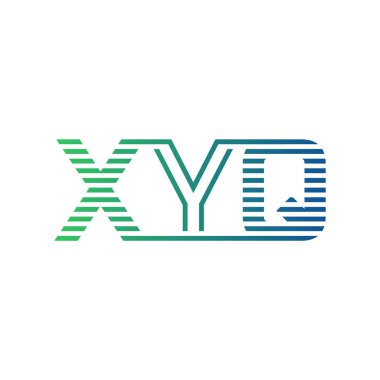 Modern XYQ Logo Tasarımı. XYQ Minimalist, Profesyonel ve Çok Yönlü İşletme Kimliği Simgesi