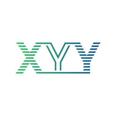 Modern XYY Logo Tasarımı. XYY Minimalist, Profesyonel ve Çok Yönlü İşletme Kimliği Simgesi