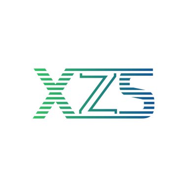 Modern XZS Logo Tasarımı. XZS Minimalist, Profesyonel ve Çok Yönlü İşletme Kimliği Simgesi