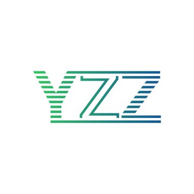 Modern YZZ Logo Tasarımı. İş Kimliği için YZZ Minimalist, Profesyonel ve Çok Yönlü Markalaştırma Simgesi
