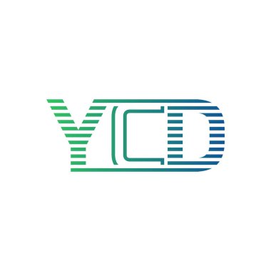 Modern YCD Logo Tasarımı. İş Kimliği için YCD Minimalist, Profesyonel ve Çok Yönlü Markalaştırma Simgesi