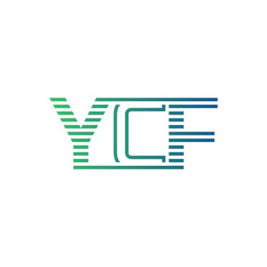 Modern YCF Logo Tasarımı. YCF Minimalist, Profesyonel ve Çok Yönlü İşletme Kimliği Simgesi