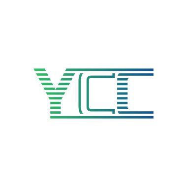 Modern YCC Logo Tasarımı. Harf YCC İş Kimliği Minimalist, Profesyonel ve Çok Yönlü Markalaştırma Simgesi