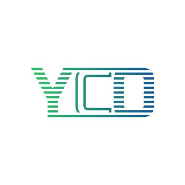 Modern YCO Logo Tasarımı. YCO Minimalist, Profesyonel ve Çok Yönlü İşletme Kimliği Simgesi