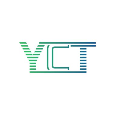Modern YCT Logo Tasarımı. İş Kimliği için YCT Minimalist, Profesyonel ve Çok Yönlü Markalaştırma Simgesi