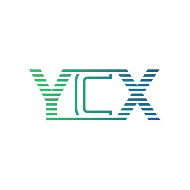 Modern YCX Logo Tasarımı. Harf YCX İş Kimliği Minimalist, Profesyonel ve Çok Yönlü Markalaştırma Simgesi