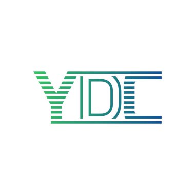 Modern YDC Logo Tasarımı. YDC Minimalist, Profesyonel ve Çok Yönlü İşletme Kimliği Simgesi