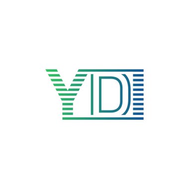 Modern YDI Logo Tasarımı. YDI Minimalist, Profesyonel ve Çok Yönlü İşletme Kimliği Simgesi