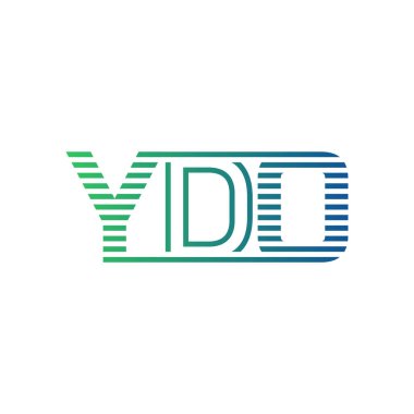 Modern YDO Logo Tasarımı. İş Kimliği İçin YDO Minimalist, Profesyonel ve Çok Yönlü Markalaştırma Simgesi