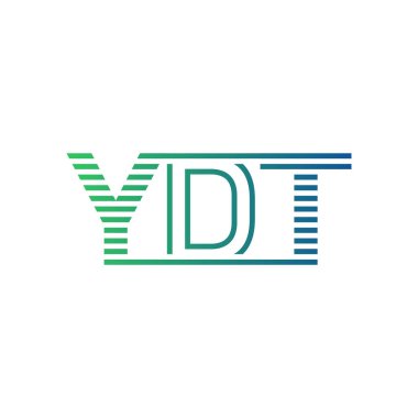 Modern YDT Logo Tasarımı. YDT 'nin Minimalist, Profesyonel ve Çok Yönlü İşletme Kimliği Simgesi