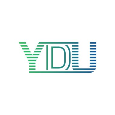 Modern YDU Logo Tasarımı. YDU Minimalist, Profesyonel ve Çok Yönlü İşletme Kimliği Simgesi