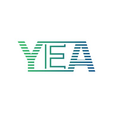 Modern YEA Logo Tasarımı. YEA Minimalist, Profesyonel ve Çok Yönlü İşletme Kimliği Simgesi