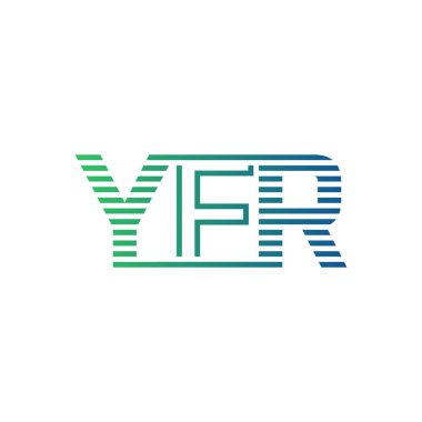 Modern YFR Logo Tasarımı. YFR Minimalist, Profesyonel ve Çok Yönlü İşletme Kimliği Simgesi