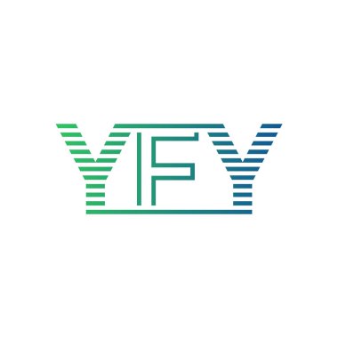 Modern YFY Logo Design. Letter YFY Minimalist, Professional, and Versatile Branding Icon for Business Identity clipart