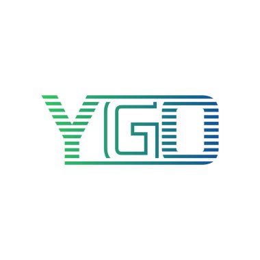Modern YGO Logo Tasarımı. YGO Minimalist, Profesyonel ve İş Kimliği için Çok Yönlü Markalaştırma Simgesi