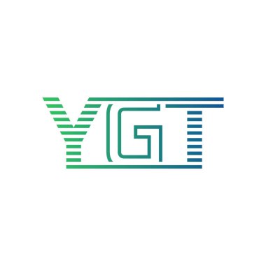 Modern YGT Logo Tasarımı. YGT Minimalist, Profesyonel ve Çok Yönlü İşletme Kimliği Simgesi