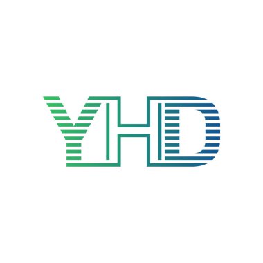 Modern YHD Logo Tasarımı. YHD Minimalist, Profesyonel ve Çok Yönlü İşletme Kimliği Simgesi