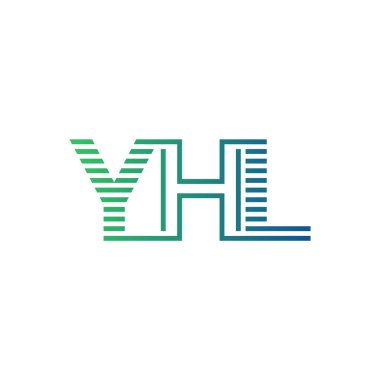 Modern YHL Logo Tasarımı. YHL Minimalist, Profesyonel ve Çok Yönlü İşletme Kimliği Simgesi