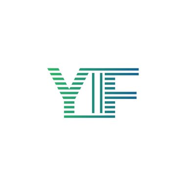 Modern YIF Logo Tasarımı. İş Kimliği için YIF Minimalist, Profesyonel ve Çok Yönlü Markalaştırma Simgesi