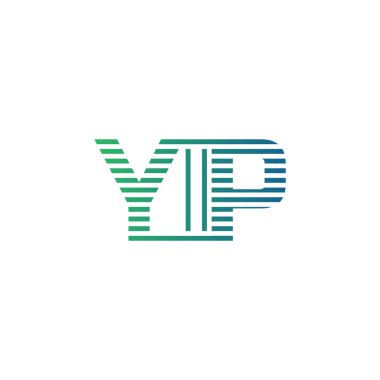 Modern YIP Logo Tasarımı. YIP Minimalist, Profesyonel ve İş Kimliği için Çok Yönlü Markalaştırma Simgesi