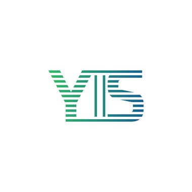 Modern YIS Logo Tasarımı. İş Kimliği için YIS Minimalist, Profesyonel ve Çok Yönlü Markalaştırma Simgesi