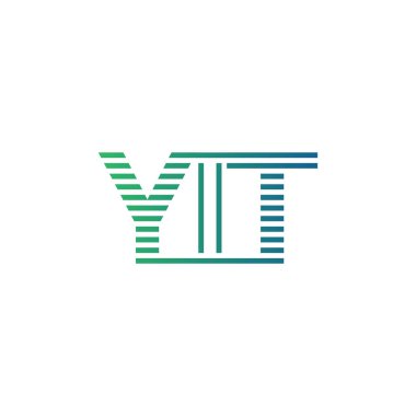 Modern YIT Logo Tasarımı. YIT Minimalist, Profesyonel ve İşletme Kimliği İçin Çok Yönlü Markalaştırma Simgesi