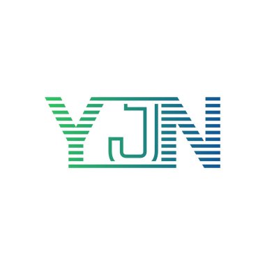 Modern YJN Logo Tasarımı. İş Kimliği için YJN Minimalist, Profesyonel ve Çok Yönlü Markalaştırma Simgesi