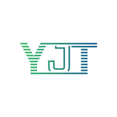 Modern YJT Logo Tasarımı. YJT 'nin Minimalist, Profesyonel ve Çok Yönlü İşletme Kimliği Simgesi