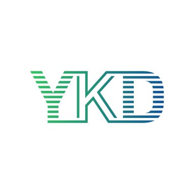 Modern YKD Logo Tasarımı. YKD 'nin Minimalist, Profesyonel ve Çok Yönlü İşletme Kimliği Simgesi