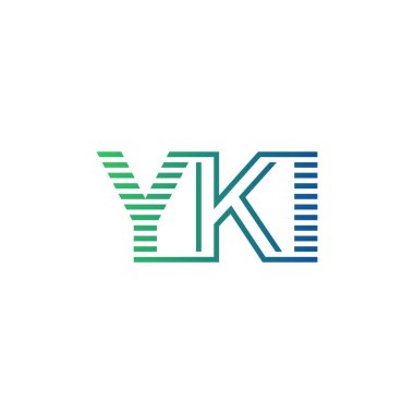 Modern YKI Logo Tasarımı. YKI Minimalist, Profesyonel ve Çok Yönlü İşletme Kimliği Simgesi