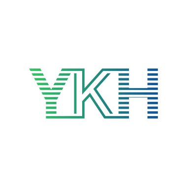 Modern YKH Logo Tasarımı. YKH Minimalist, Profesyonel ve Çok Yönlü İşletme Kimliği Simgesi